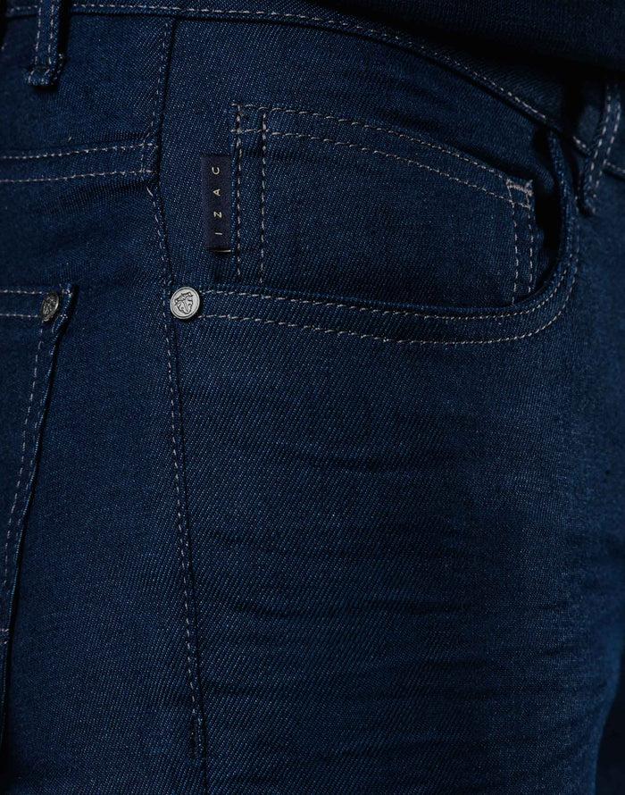 Izac Jean Enduit Bleu Gris