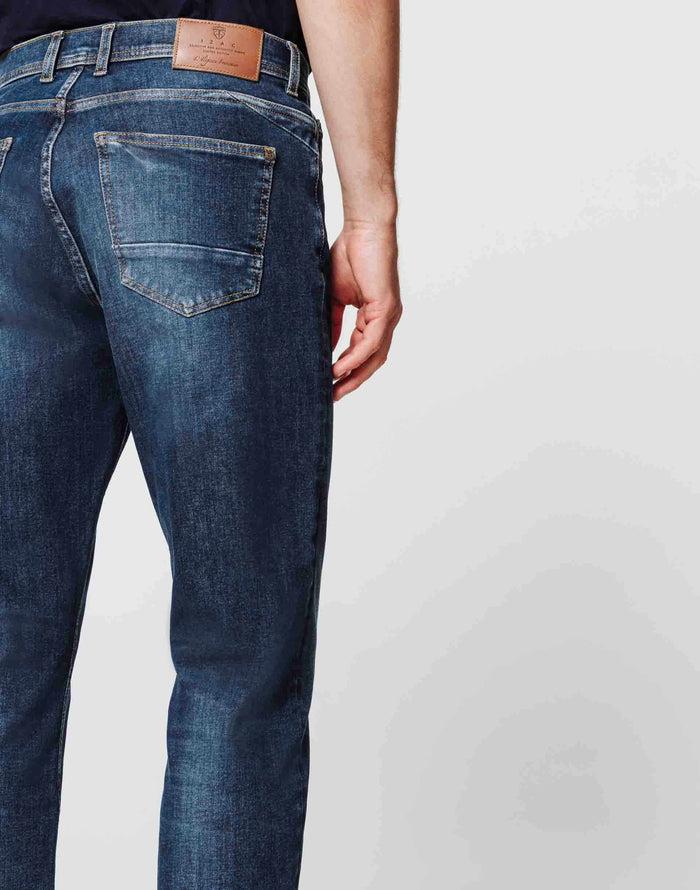 Izac Jean Fashion Bleu Moyen