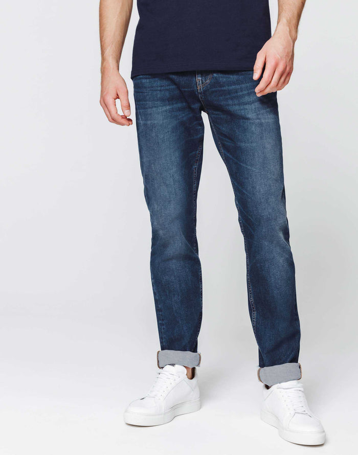 izac Jean fashion bleu moyen