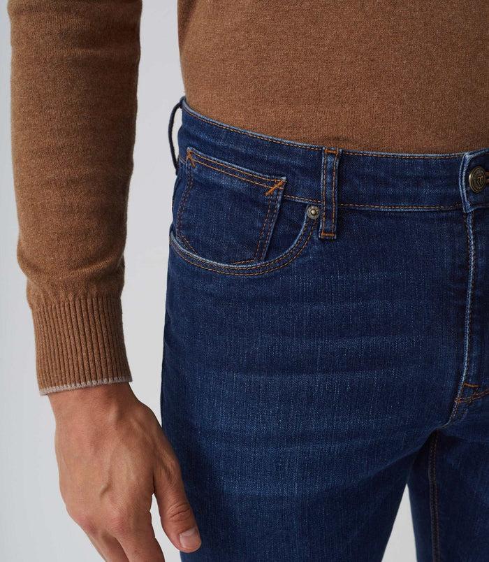Izac Jean Fashion Hydroless Bleu Moyen "Lubic"