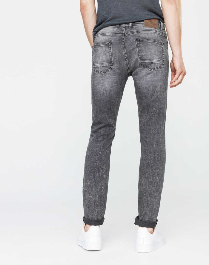 Izac Jean Hydroless Gris Moyen