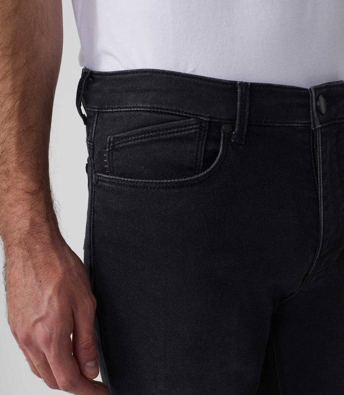 Izac Jean Molleton Super Slim Noir "Loyal"