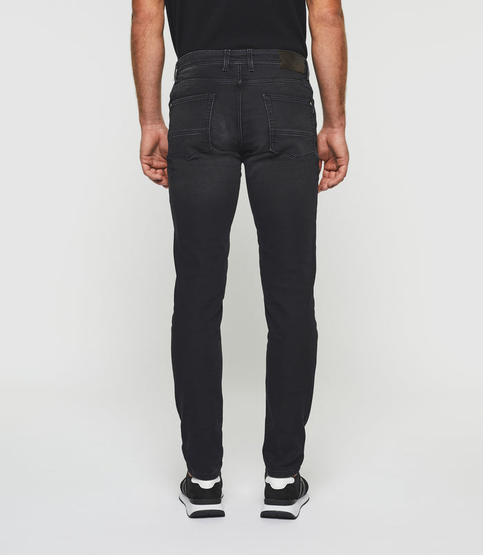 Izac Jean Molleton Super Slim Noir TOUPIEOUT