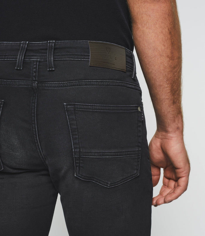 Izac Jean Molleton Super Slim Noir TOUPIEOUT