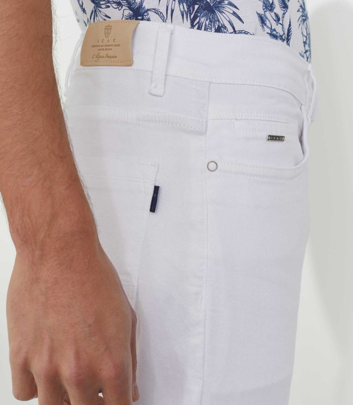 Izac Jean Slim Blanc "Renada"