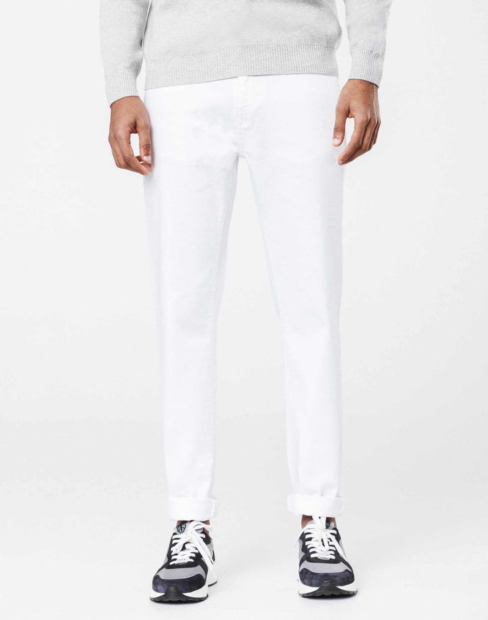 izac Jean slim blanc