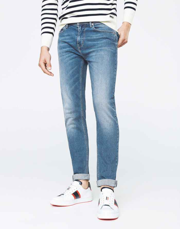 izac Jean slim bleach "Drake"