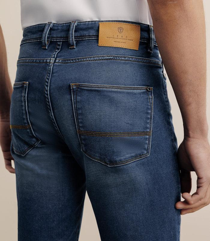 Izac Jean Slim Bleu