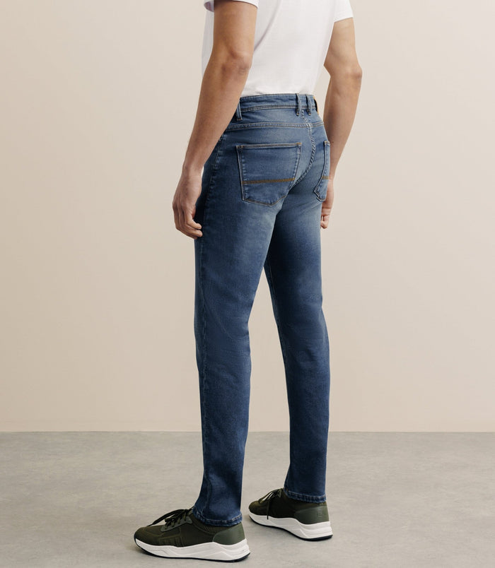 Izac Jean Slim Bleu