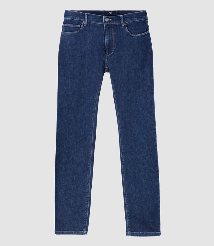 izac Jean slim bleu foncé "Roumeo"