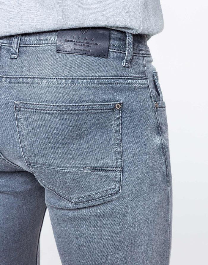 Izac Jean Slim Bleu Gris "Dogue"