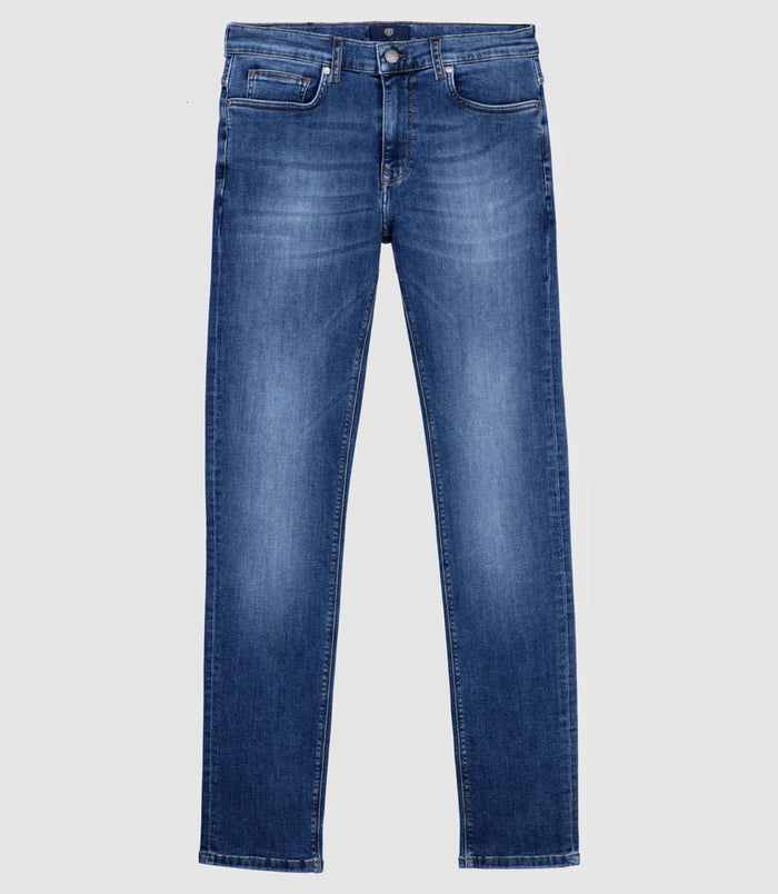 izac Jean slim bleu moyen "Loca"