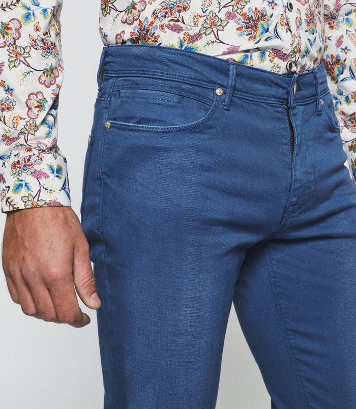 Izac Jean Slim Bleu "Tenace"