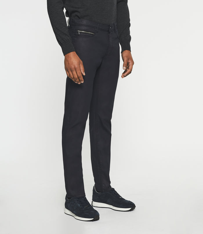 izac Jean slim denim enduit marine ENDUIT
