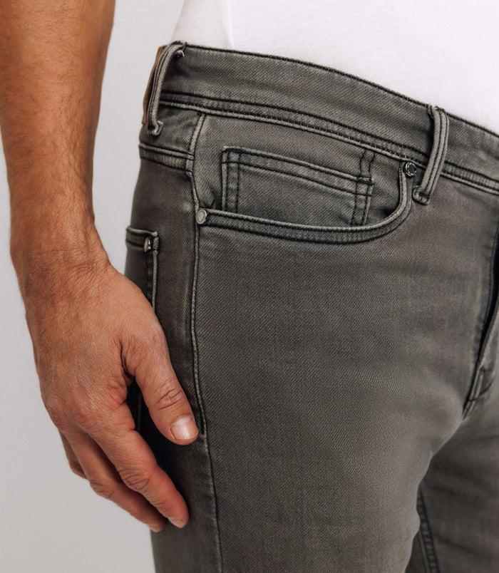 Izac Jean Slim Gris Moyen