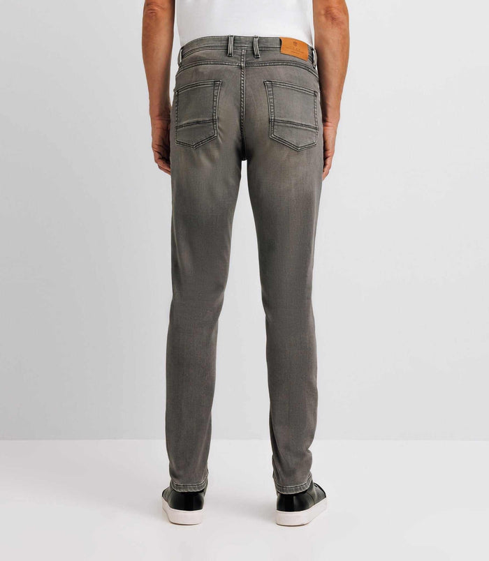 Izac Jean Slim Gris Moyen