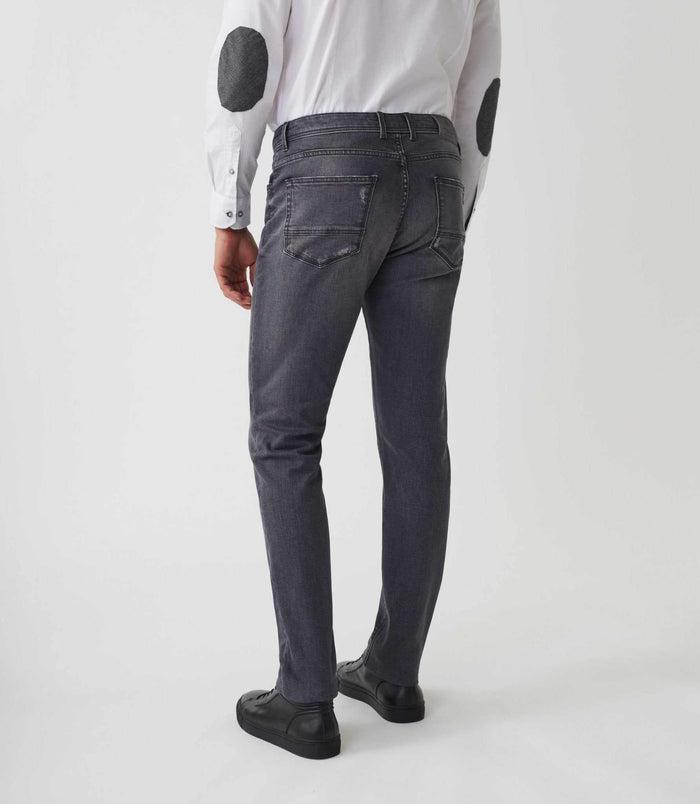 Izac Jean Slim Gris Moyen "Lael"