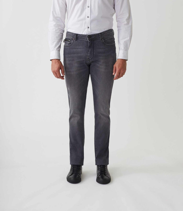 izac Jean slim gris moyen "Lael"