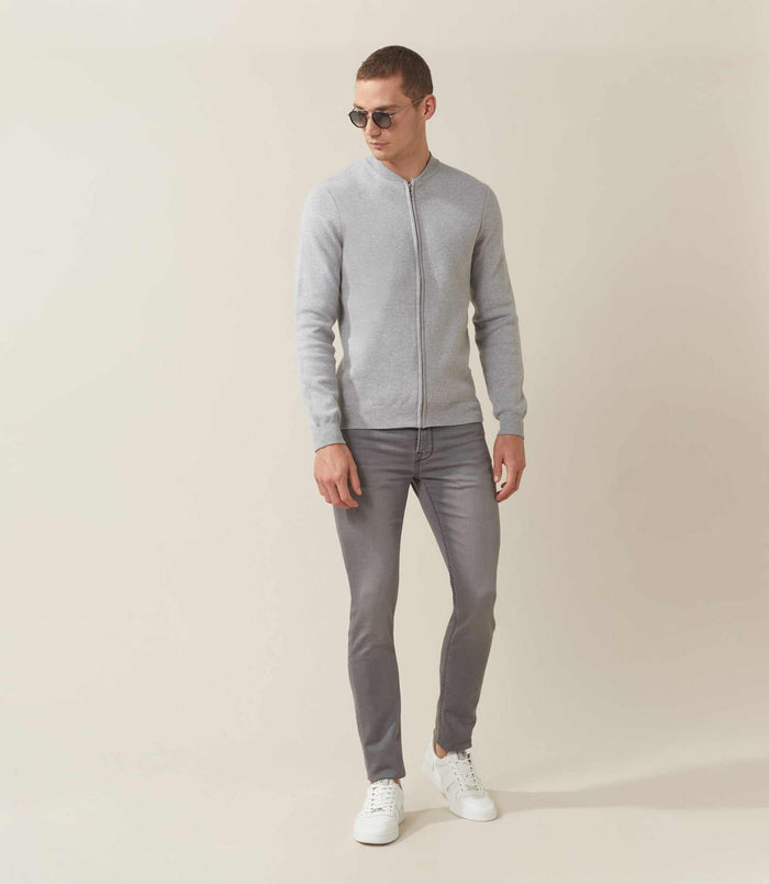 Izac Jean Slim Gris-moyen "Pilote"