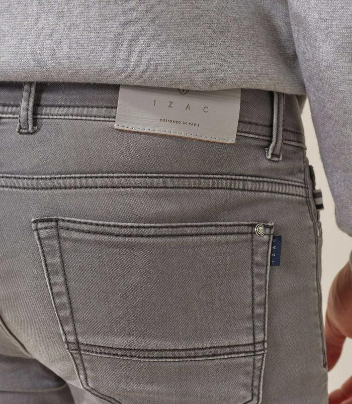 Izac Jean Slim Gris-moyen "Pilote"
