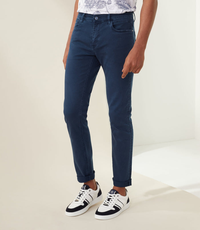 izac Jean slim indigo "Renada"
