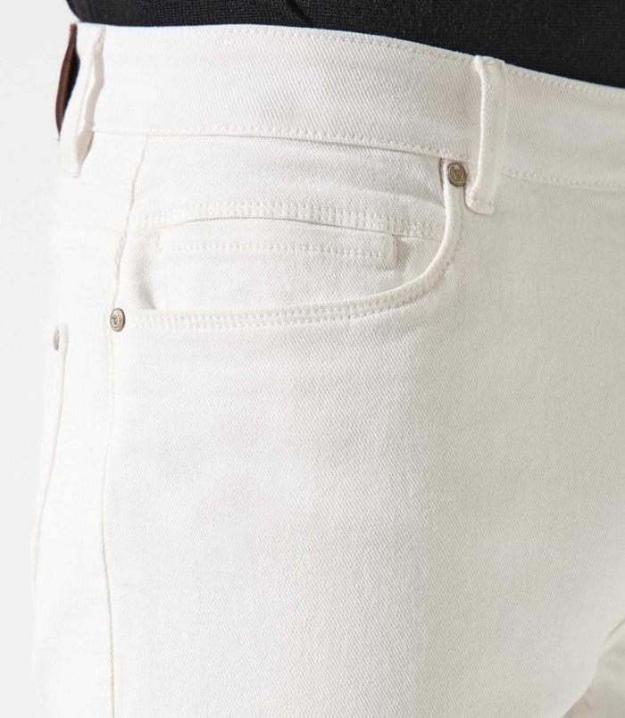 Izac Jean Straight Blanc ETIC