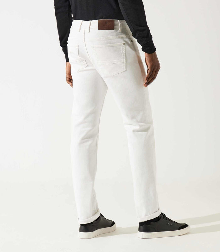 Izac Jean Straight Blanc ETIC