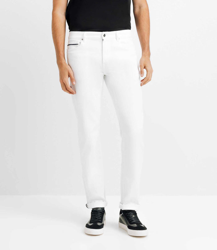 izac Jean straight blanc