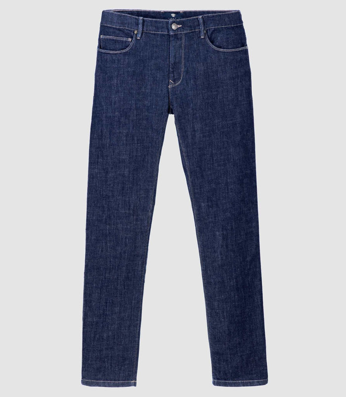 izac Jean straight bleu foncé "Rouis"