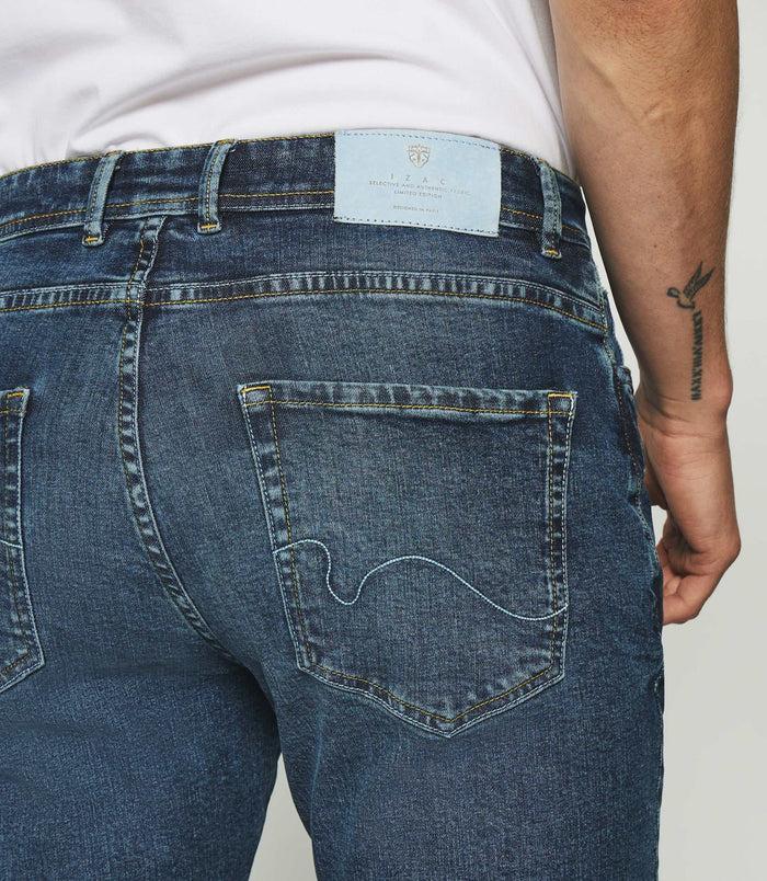 Izac Jean Straight Bleu Moyen TEDI