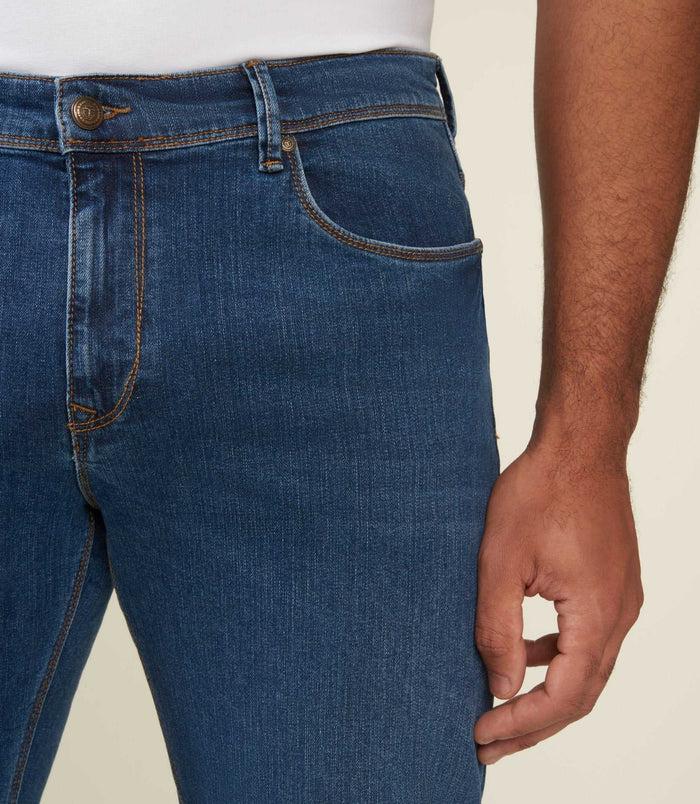Izac Jean Straight Permanent Bleu Moyen EDITIONBT