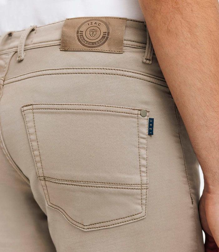 Izac Jean Super Slim Beige
