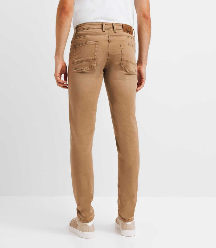 Izac Jean Super Slim Camel