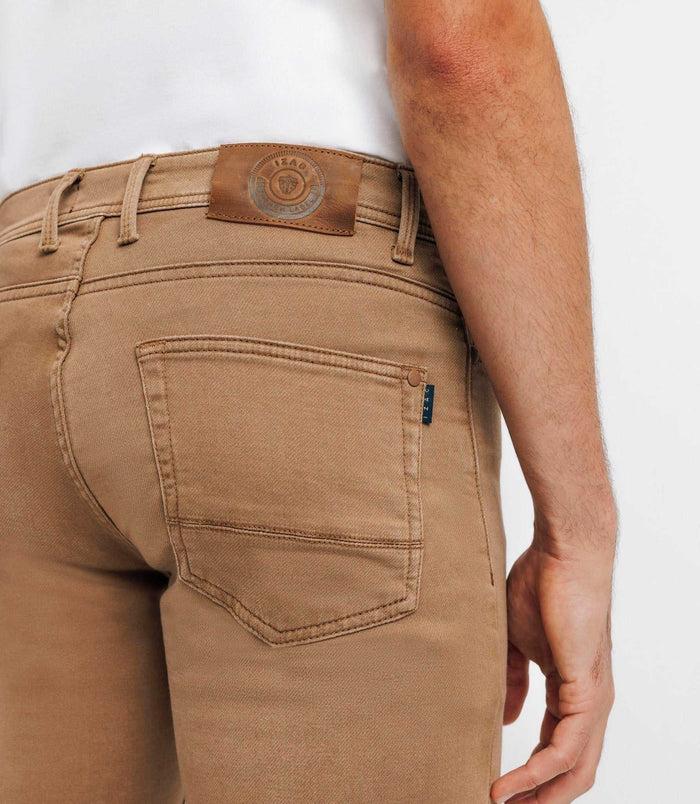 Izac Jean Super Slim Camel