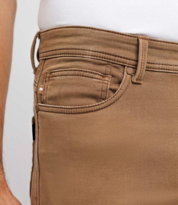 Izac Jean Super Slim Camel