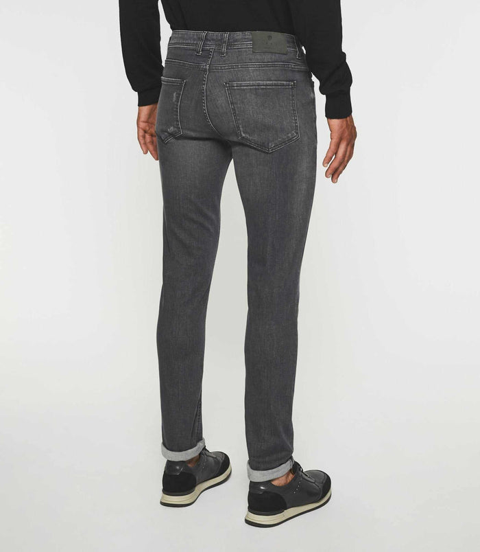 Izac Jean Super Slim Denim Gris Moyen EFFET