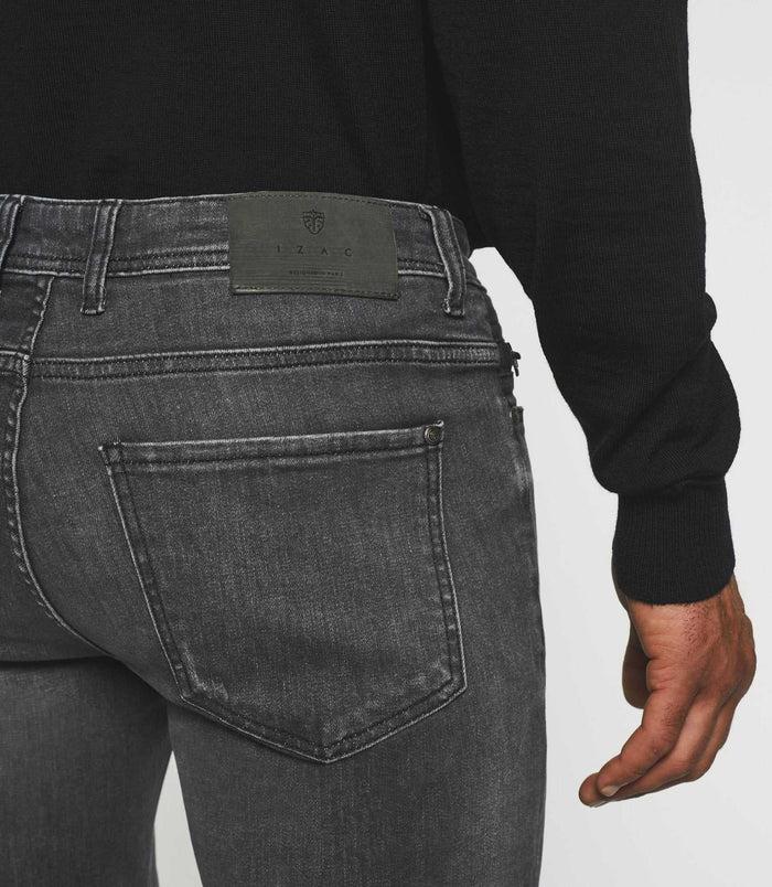 Izac Jean Super Slim Denim Gris Moyen EFFET