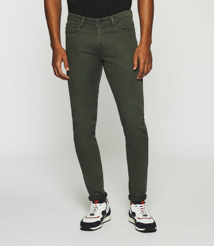 izac Jean super slim en maille kaki TOUPIE