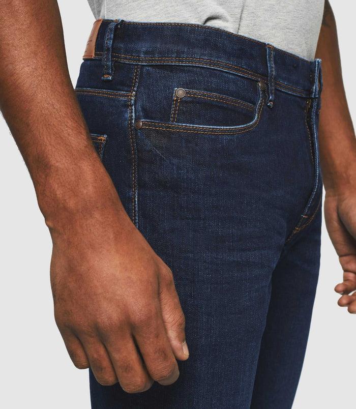 Izac Jean Super Slim Hydroless Bleu Foncé "Teo"