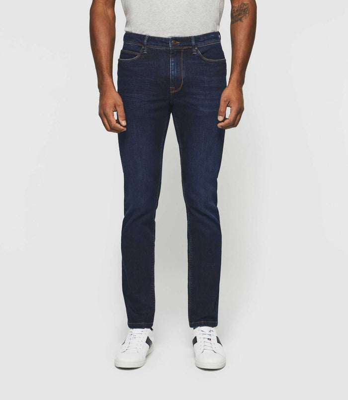 izac Jean super slim hydroless bleu foncé "Teo"