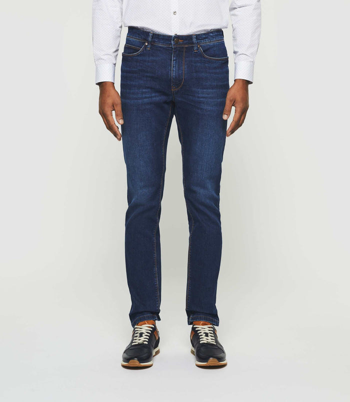izac Jean super slim hydroless bleu moyen "Teo"