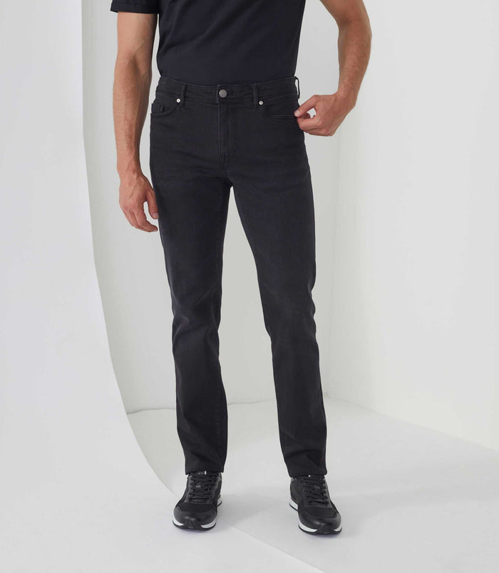 izac Jean super slim hydroless noir "Lenny"