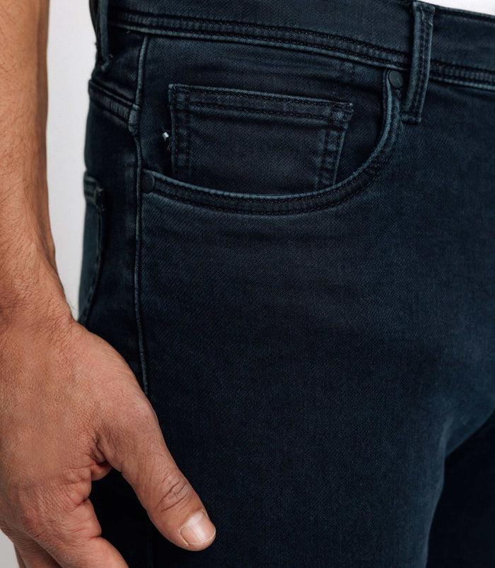 Izac Jean Super Slim Marine