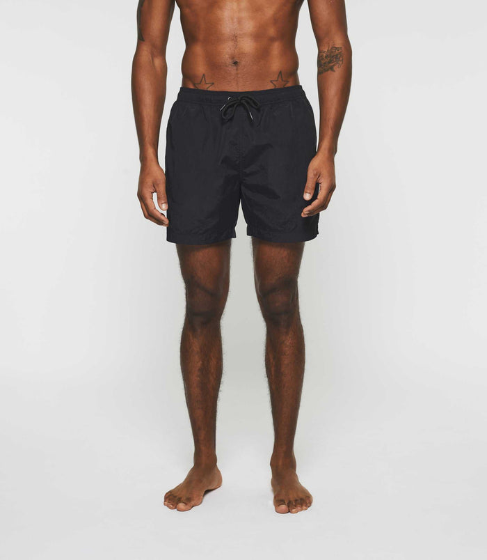 izac Maillot de bain imprimé noir "Inedit"