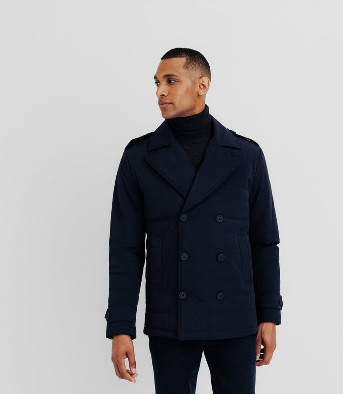 Izac Manteau Déperlant Marine