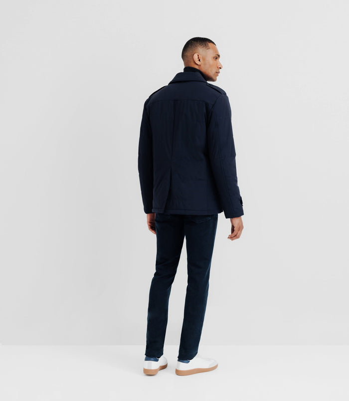 Izac Manteau Déperlant Marine