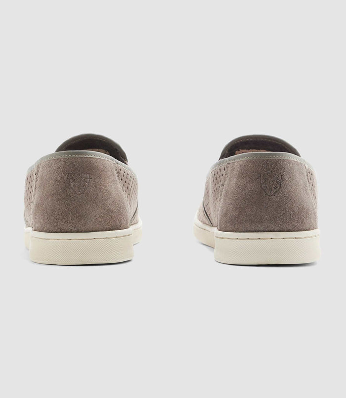 Izac Mocassin Fantaisie Taupe "Eloi"