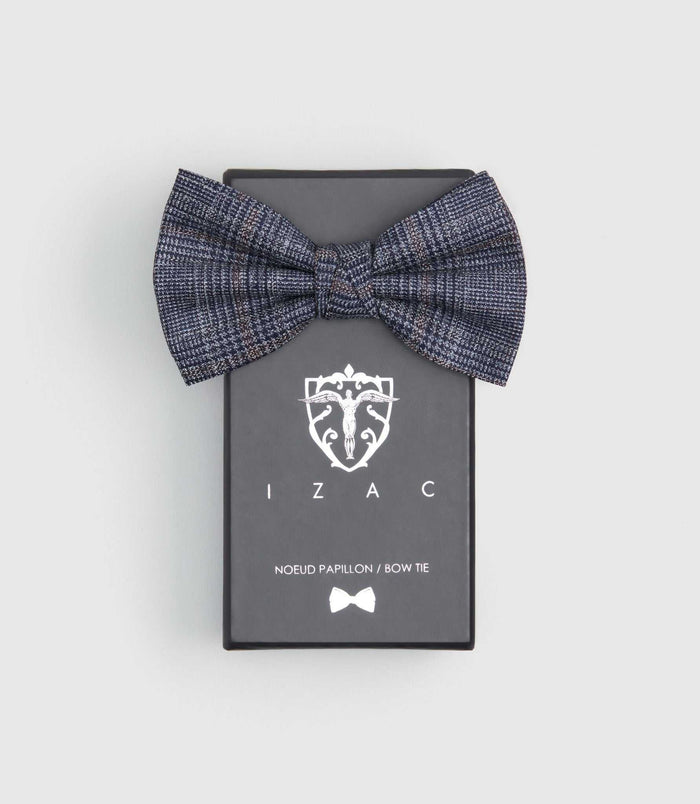 izac Nœud papillon carreaux "NPberny"