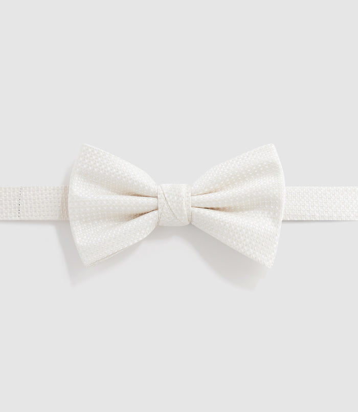 izac Nœud papillon écru "Npuva"