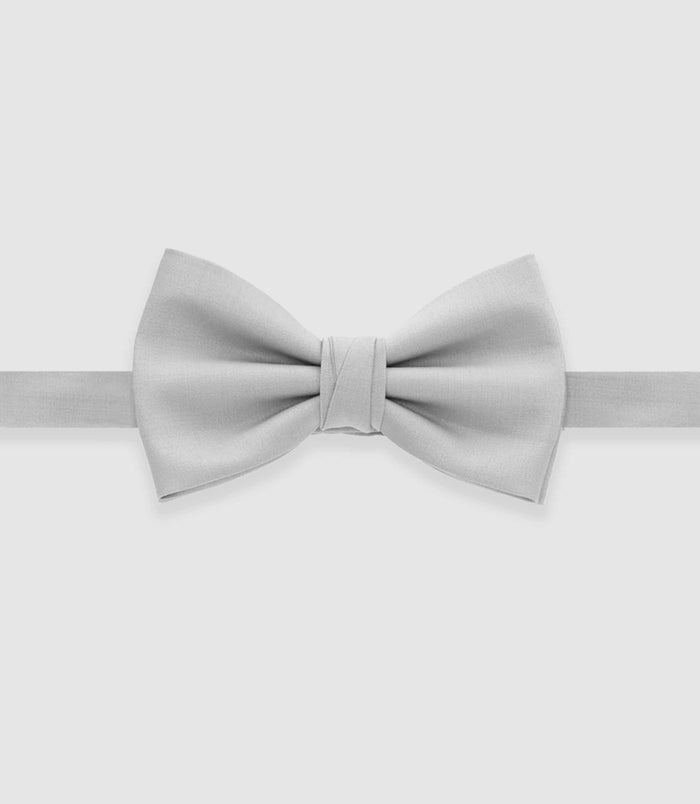izac Nœud papillon gris clair NPCEDDY